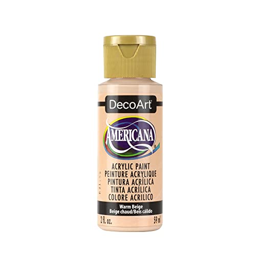 Deco Art Americana Acrylic Paint 2 Ounces-Flesh Tone/Semi-Opaque Cover