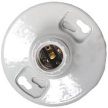 Westgate M507CW-UL Porcelain Receptacle Ceiling Lamp Holders With Pull Chain