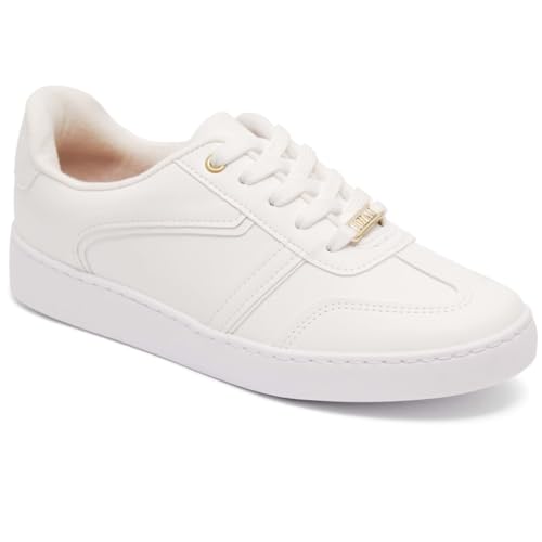 Tênis Vizzano Feminino Casual Original Confortável Moda (Branco-Basico, BR, Adulto, Numérico, 38)