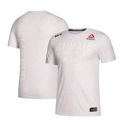 Reebok Conor Mcgregor UFC - Camiseta auténtica para Hombre, Color Blanco, Blanco (Chalk White), XX-Large