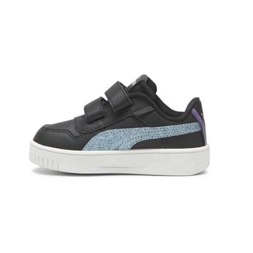 PUMA Toddler Girls Carina Street Deep Dive Glitter Slip On Sneakers Shoes Casual - Black3