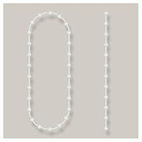 KLEMMFLEX Endloskette für Rollos - 4,5 x 12 mm - 100 cm Bedienlänge - ohne Verbinder - Ersatz Bedienkette für Rollo, Doppelrollo & Jalousien mit Kettenzug