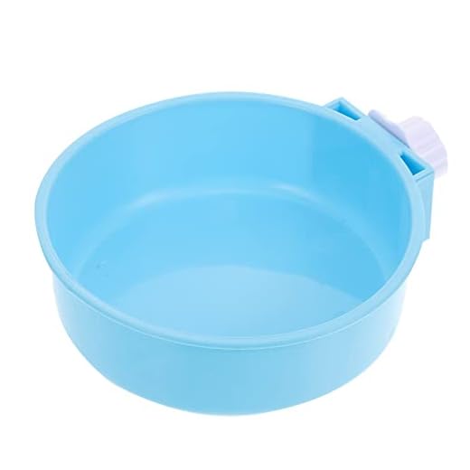 FRCOLOR Comedero para Jaula De Pájaros Platos para Perros para Perros Grandes Comederos para Perros Grandes Tazón De Alimento para Mascotas Jaulas para Cobayas Perro Grande Espesar