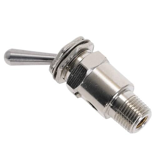 Vanne d'échappement TAC-3V interrupteur pneumatique M5 marche arrêt commande mécanique - 6