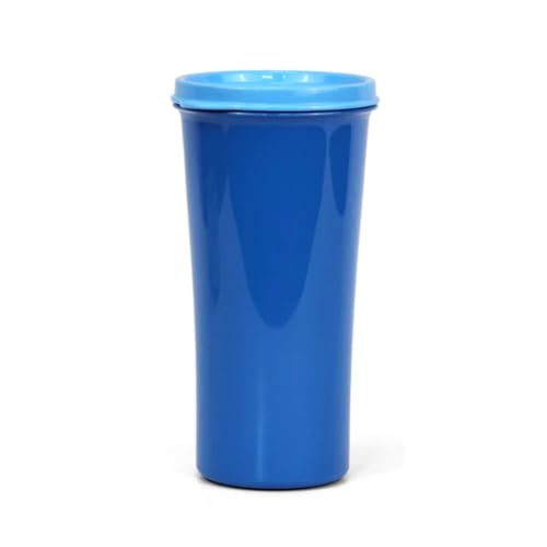Image of SignoraWare Monarch Stainless Steel Tumbler | Airtight & Leakproof | Easy to Carry & Clean | Ideal for Cold Beverages | Perfect for Office, School, Home & Outdoor Use (650ml | Blue)