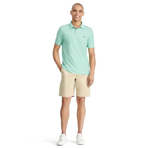 IZOD Camisa polo masculina de manga curta Advantage Performance, Abeto verde, GG