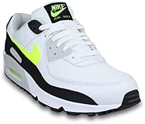 air max 90 black white hot lime