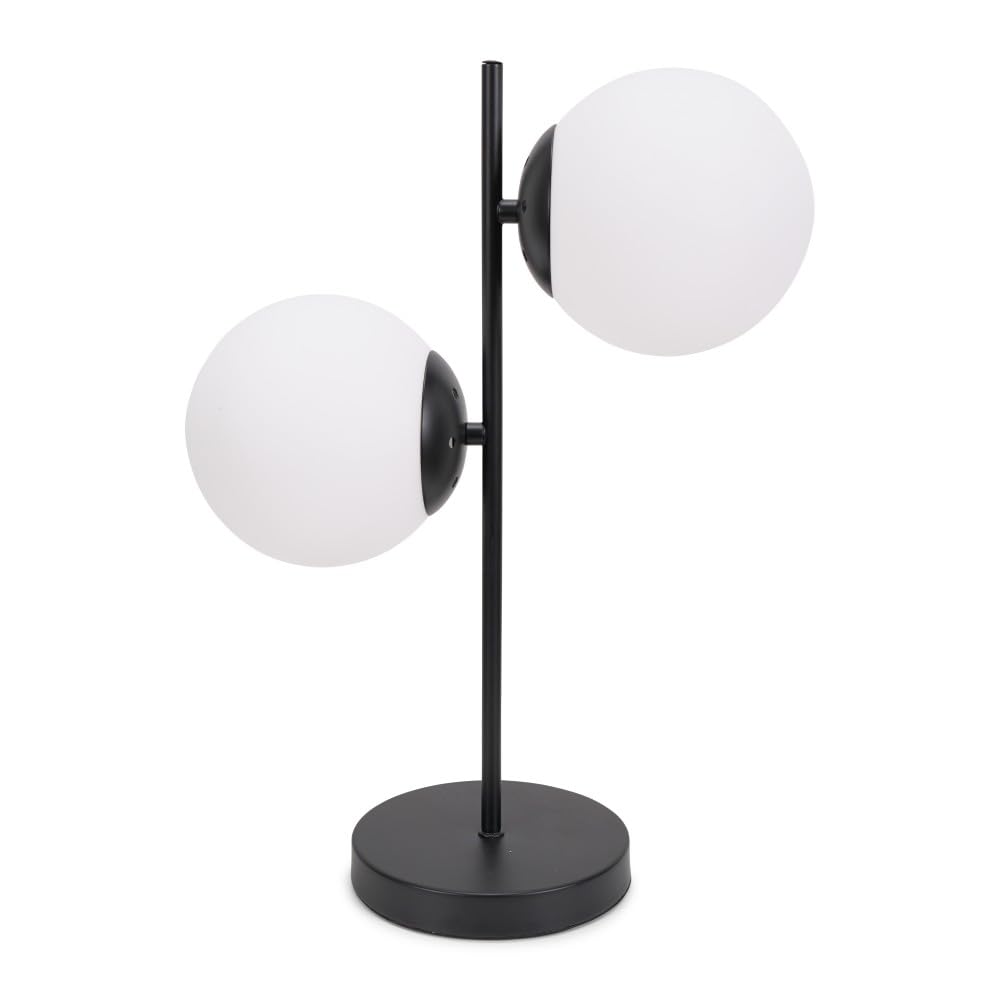 Valuelights Jas Black Table Lamp