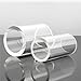 Borosilicate Sight Glass Column Industrial Tubing, 200 * 100 * 5mm Borosilicate Vision for Pipeline 1pc