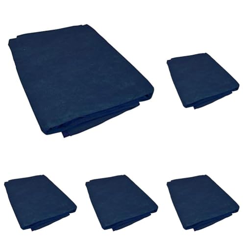Couverture polaire jetable Teqler en lot de 5 pour le soin des patients