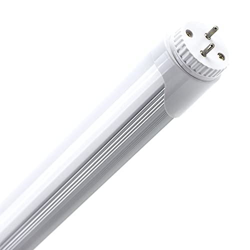 Tubos Led 60 Cm LEDKIA LIGHTING Tubo LED T8 Aluminio 60 cm Conexión un Lateral 9W 120lm/W Blanco Cálido 2700K - 3200K