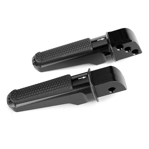 Repose-pieds passager moto noir compatible Kawasaki Z800 ZX10R et Versys 650