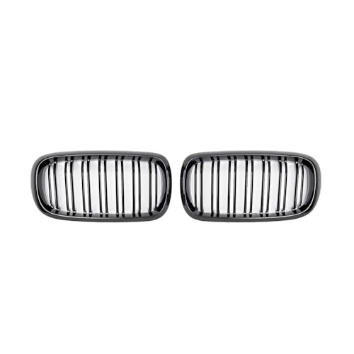 Rénovez votre calandre X5 X6 F15 F16 avec cette paire de grilles double ligne