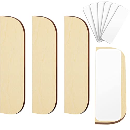 3.5 Inch Hinge Repair Wooden Plate Door Hole Cover Plate Wooden Hinge Filler Wood Repair Kit Kitchen...