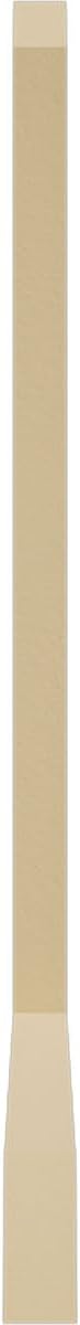 84"W x 42"H x 2"D x 4"F, 12/12 Pitch, Eugene Signature Urethane Gable Bracket, Primed Tan