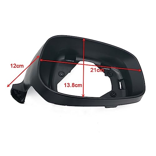 Capuchon de rétroviseur pour Suzuki Swift 2014-2017 coque d'aile noire