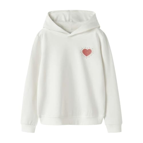Sweat Nkfbiana Ls SWE Wh Bru Box NAME IT pour fille en coton doux
