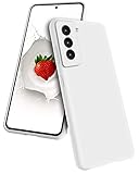 Liquid Silicone Case for Samsung Galaxy S21 Case, Slim Gel Rubber Protective Shockproof Case...