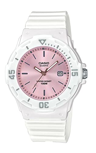 Casio ���^�_�C�o�[�E�H�b�` (LRW-200H-4E3V)�B, �z���C�g, �X�g���b�v