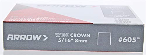 Arrow Fastener 60530 5/16" Wide Crown Heavy Duty Staples #TOP4