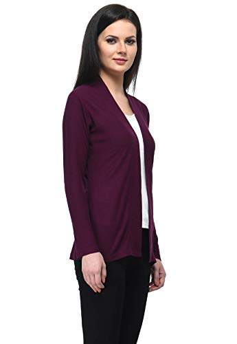 Image of Frenchtrendz Womens's Viscose Crepe Shrug(Size: XS-4XL)