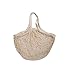 Lafyho Sac de Courses en Maille Filet pour Tortue Réutilisable Sac à Main pour Femme, Beige, 36 * 35 * 10cm