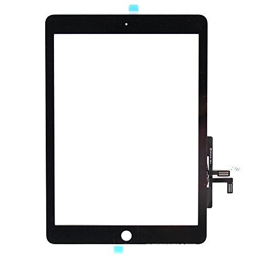 New Black Digitizer for iPad 9.7 (A1822, A1823)/Ipad 5 IPad Air 1st Touch Screen Digitizer - Front Glass Replacement with Tool Repair Kits + Adhesive