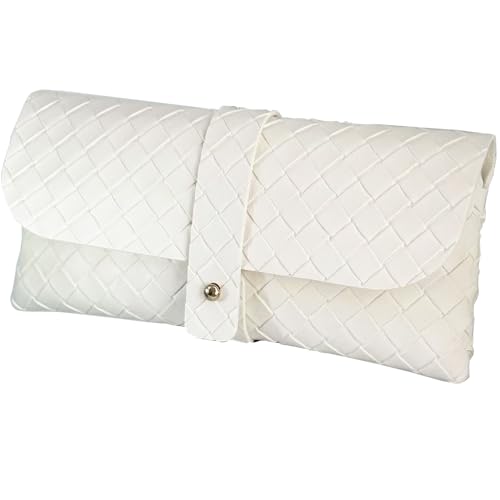 Image of Glasses storage bag Travel sunglasses myopia glasses storage bag Fashion leather storage bag