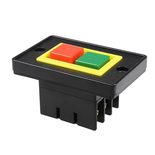 Start Stop ON/Off 2 Positions Latching Push Button Switch 2KW for Electric Tool YENCONG708