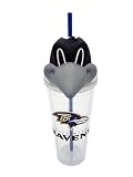 Pegasus Sports NFL Baltimore Ravens Mascot Lid 24oz Sipper
