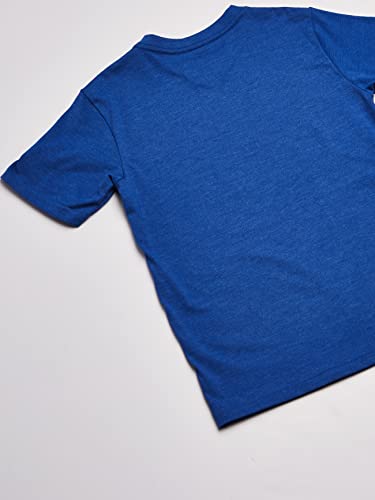 Tommy Hilfiger Boys' Short Sleeve Flag Solid V-Neck T-Shirt, Blue Jean, 12-14 #TOP2