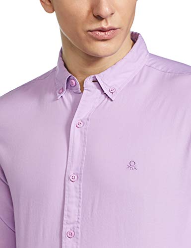 Image of United Colors of Benetton Men's Cotton Slim Fit Shirt