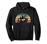 Vintage Motorhome Van Camping Pullover Hoodie