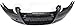 CPP Primed Front Bumper Cover Replacement for 2005-2009 Audi A4