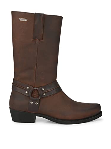 Image of Delize Men's mid Calf Length Leather Riding Boots