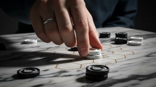 Tzaar juego de mesa estrategia para 2 jugadores miniatura 4