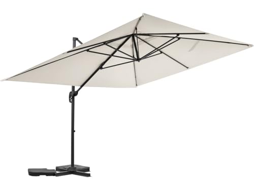 Parasol Jardin déporté en Aluminium Sky 4