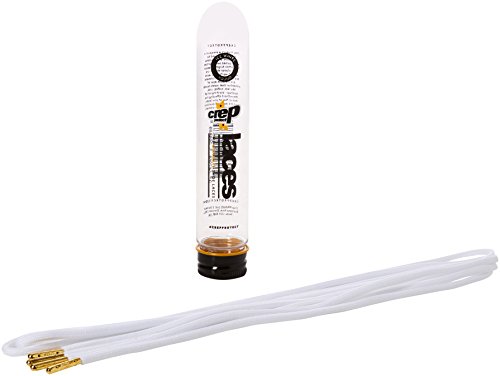 Crep Protect Protect Laces WHITE (ROUND) Cordones de zapatos, Blanco (White), Talla Única