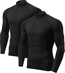 Core 2pack Mock Shirts Black/ Black