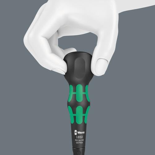 Wera 1850 PH Kraftform Ball-Grip Schraubendreher PH 2x150