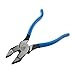 Klein Tools D2000-9ST Pliers, Made in USA, Side Cutters are Heavy-Duty 9-Inch Ironworker Pliers for Rebar, ACSR, Screws, Nails and Most Hardened Wire