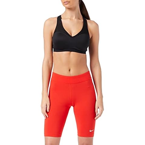 Nike Women's Essential Biker Shorts in Red Cover