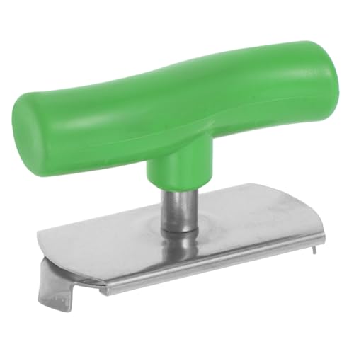 Hemobllo Stainless Steel Bottle Opener Magnet Push down Can Opener for Weak Hands for Seniors