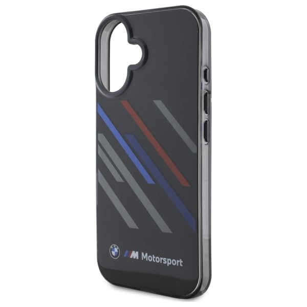 Coque Anti-Rayures iPhone 16 Plus BMW Motorsport Rigide Noir