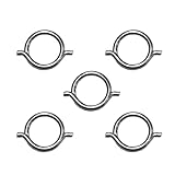 1. 【Wide Compatibility - Universal Fit】 This scissor spring replacement kit is designed to restore the cutting performance of most kitchen shears, poultry shears, and chicken bone scissors. It's a perfect replacement part for popular brands and commo...