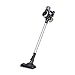 KLARSTEIN Clean Butler 4G Silent Cordless Vacuum Cleaner - 160W DC Motor, 16 kPa, 0.8-Litre Dust Container, HEPA Grade 10, Operating Time: 20-35 Minutes, Hand and Floor Vacuum Cleaner - Black