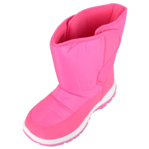 Bottes de neige enfant imperméables Absolute Footwear en polaire pour l'hiver
