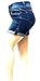 D&B PLUS SIZE WOMEN'S Stretch premium BLUE denim jeans shorts