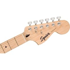 Squier Sonic Mustang HH MN Flash Pink – Guitare Électrique - Les Beatles, Paul McCartney, John Lennon, RIngo Starr, George Harrison Squier Sonic Mustang HH MN Flash Pink - Guitare Électrique – Image 5