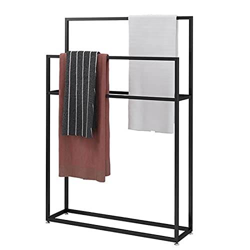 Toallero independiente para baño y sala de estar elegante soporte de secado 2